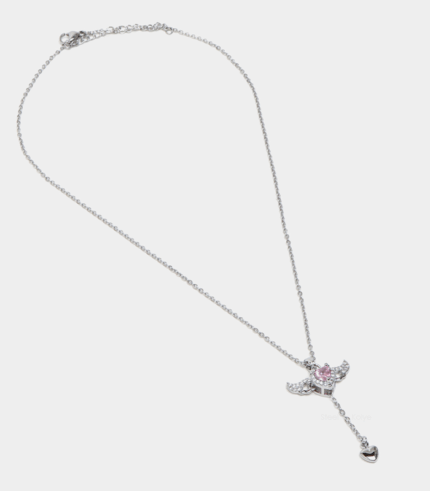 bayan melek kanatlı kolye