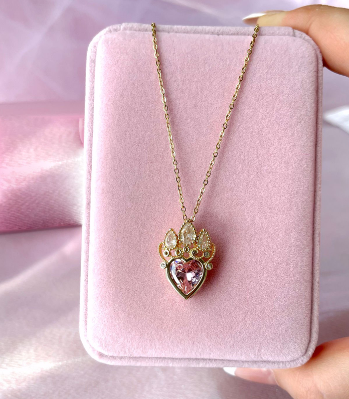 rapunzel kolye altın kaplama